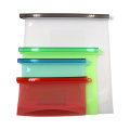 High Quality Durable Using Preservation Bag Reusable Vegetable Silicone Preservation Bag 4-pack